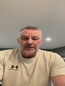 Poster for Birthday video from John Aldridge