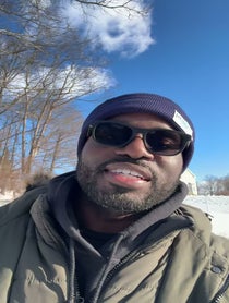 Poster for Pep Talk video from Eddie Osefo