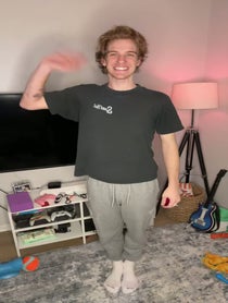 Poster for Birthday video from Trevor Evarts