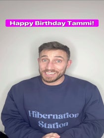 Poster for Birthday video from Greg Johnstone