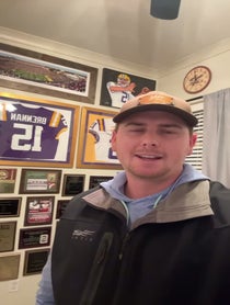 Poster for Pep Talk video from Myles Brennan