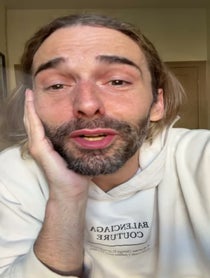 Poster for Pep Talk video from Jonathan Van Ness