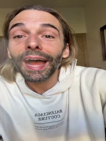 Poster for Pep Talk video from Jonathan Van Ness