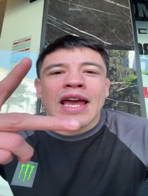 Poster for Birthday video from Brandon Moreno