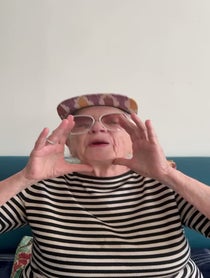 Poster for Birthday video from Lili Hayes