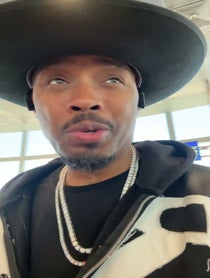 Poster for Valentine's Day video from Montell Jordan