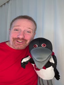 Poster for Birthday video from Steve and Maggie