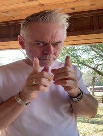 Poster for Birthday video from C Thomas (Tommy) Howell