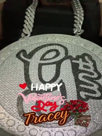 Poster for Valentine's Day video from 50 cent lookalike aka 50%