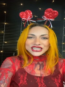 Poster for Birthday video from Lena Scissorhands
