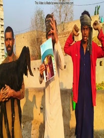 Poster for Birthday video from Afzal Ahmed khan