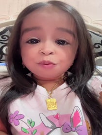 Poster for Valentine's Day video from Jyoti Amge Guinness world Record holder icon