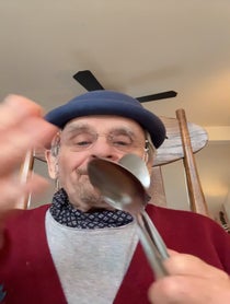Poster for Birthday video from Sylvester McCoy