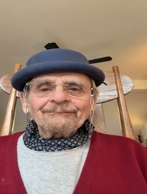 Poster for Valentine's Day video from Sylvester McCoy