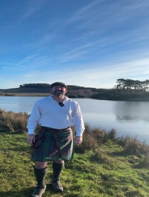 Poster for Valentine's Day video from Andy the Highlander