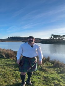 Poster for Valentine's Day video from Andy the Highlander