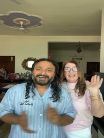 Poster for Valentine's Day video from J&S (Jenny slatten &Sumit Singh) 90day fiancé