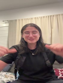 Poster for Birthday video from Valeria Rodriguez