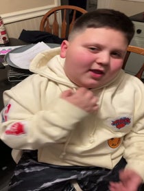 Poster for Birthday video from The Rizzler