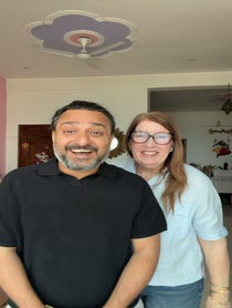 Poster for Birthday video from J&S (Jenny slatten &Sumit Singh) 90day fiancé