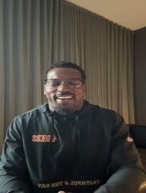 Poster for Pep Talk video from Patrick Willis