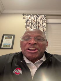 Poster for Birthday video from Archie Griffin