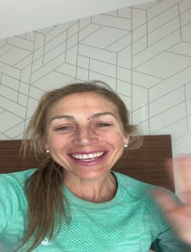 Poster for Pep Talk video from Sara Hall