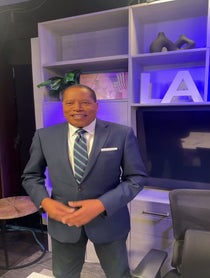 Poster for Birthday video from Larry Elder