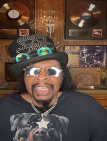 Poster for Birthday video from Bootsy Collins