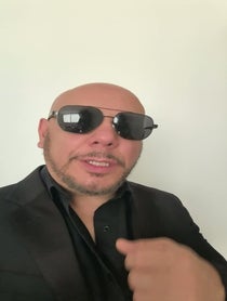 Poster for Birthday video from Doble Pitbull