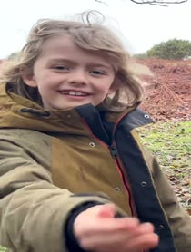 Poster for Birthday video from Sky and Finn
