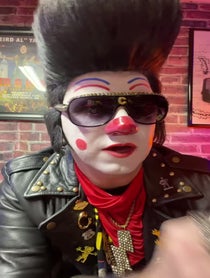 Poster for Advice video from Clownvis Presley