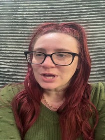 Poster for Pep Talk video from Maggie Weber Refashionedhippie