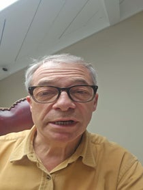 Poster for Birthday video from Nigel Farage