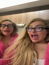 Poster for Birthday video from Darcey & Stacey Silva