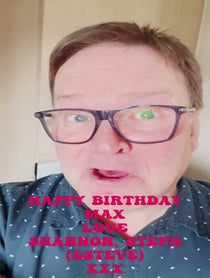 Poster for Birthday video from Steve Miller