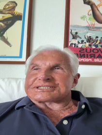 Poster for Birthday video from George Hamilton