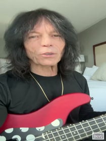 Poster for Birthday video from Rudy Sarzo