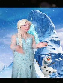 Poster for Birthday video from Queen Elsa (and many more)