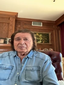 Poster for Birthday video from Engelbert Humperdinck