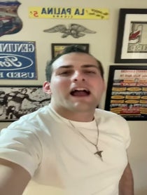 Poster for Birthday video from Tony The Greaser