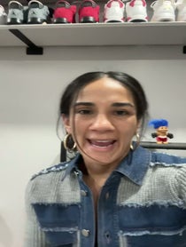 Poster for Pep Talk video from Amanda Serrano