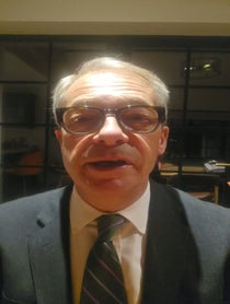 Poster for Birthday video from Nigel Farage