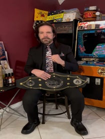 Poster for Birthday video from Billy Mitchell