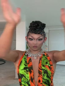 Poster for Birthday video from Jasmine Rice LaBeija