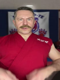 Poster for Pep Talk video from Master Ken