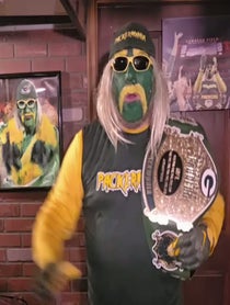 Poster for Birthday video from Packermania