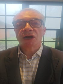 Poster for Birthday video from Nigel Farage