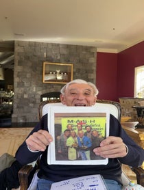 Poster for Birthday video from Jamie Farr