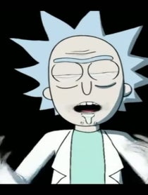 Poster for Birthday video from Rick Sanchez PARODY AI